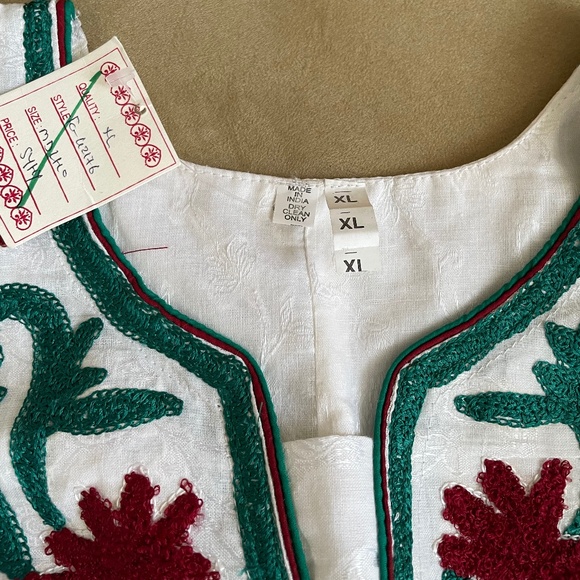 New with Tag. White & Green Salwar Kameez suit with Dupatta - Picture 12 of 15